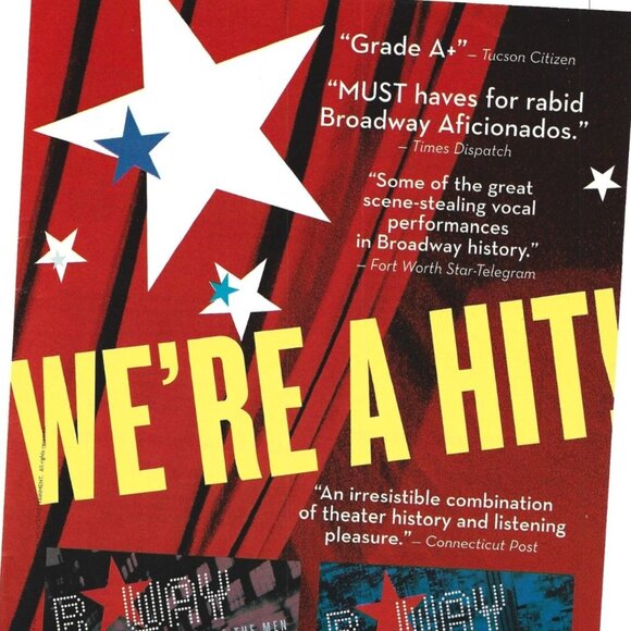 Hit Broadway Playbill Records ADVERT 2000s Print Ad - Picture 2 of 4